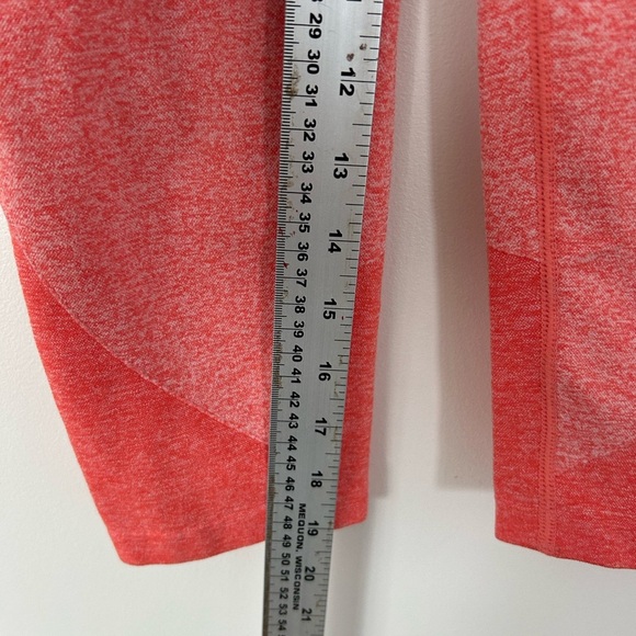 Gymshark Flex Cropped Leggings, Womens Size S, Pink Peach Coral - Picture 4 of 7